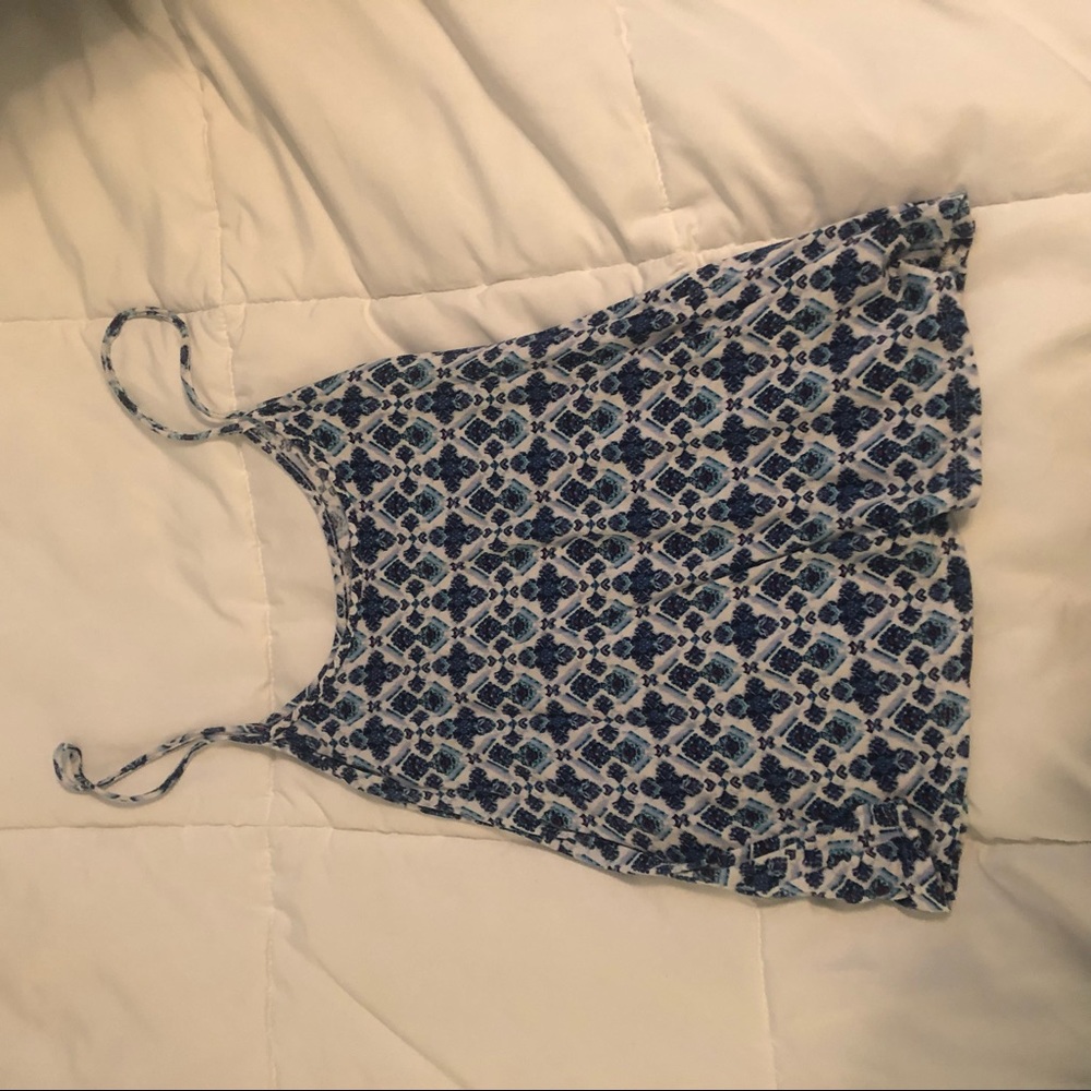 Patterned Tank Top.